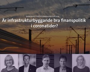 Är infrastrukturbyggande bra finanspolitik i coronatider?
